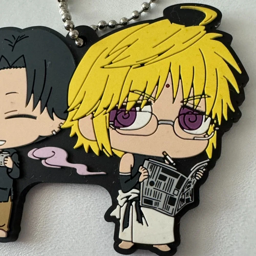 Saiyuki Reload BLAST  Rubber keychain Goku & Sanzo  Anime Charm Buddy‎ Colle